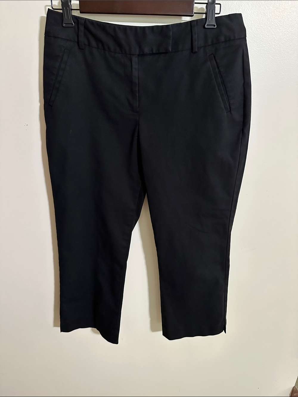 Charter Club Women’s Black Cropped Pants